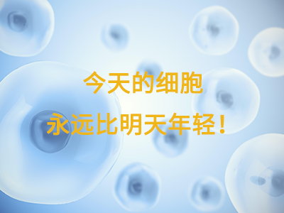 今天的細(xì)胞永遠(yuǎn)比明天年輕！